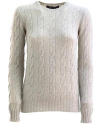 Polo Ralph Lauren - Cable-Knit Long-Sleeves Sweater - Lyst