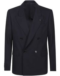 Lardini - Feeling Double-Breasted Blazer - Lyst