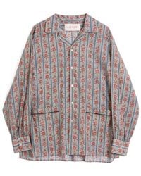 Valentino - All-Over Patterned Button-Up Shirt - Lyst