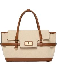 Max Mara - Structured Flap Tote Bag - Lyst