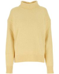 Jil Sander - High-Neck Long-Sleeved Jumper - Lyst