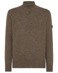 Peuterey - Trebe Half-Zip Knitwear - Lyst