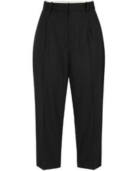 Elisabetta Franchi - Tapered Pants - Lyst