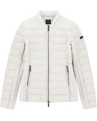 ARMANI EXCHANGE - Lightweight Down Jacket Slim-Fit Jacket - Lyst
