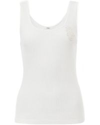 Chloé - Chloé Crewneck Tank Top - Lyst
