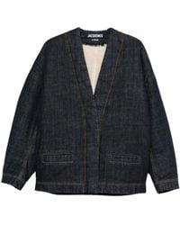 Jacquemus - The De-Nîmes Denim Cardigan - Lyst