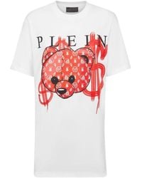 Philipp Plein - Logo Details T-Shirt - Lyst