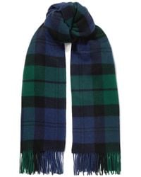 TOTEME - Checkered Cashmere And Wool Blend Scarf - Lyst