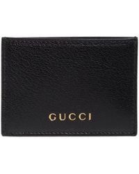 Gucci - Card Case With Lettering - Lyst