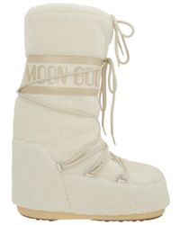 Moon Boot - Icon Fleece Snow Boots - Lyst
