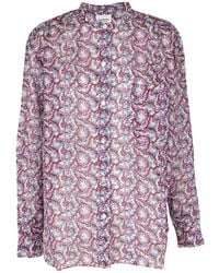 Isabel Marant - Isabel Marant Étoile Allover Floral Printed Shirt - Lyst