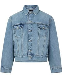 Represent - Denim Trucker Jacket - Lyst