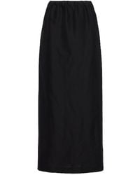 The Row - Saul Cotton Silk Long Skirt - Lyst
