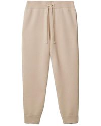 Burberry - Cashmere Drawstring Sweatpants - Lyst