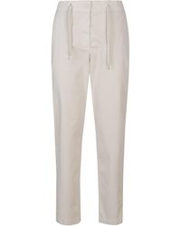 Eleventy - Straight-Leg Drawstring Pants - Lyst