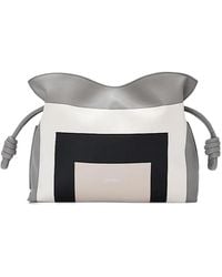 Loewe - Medium Flamenco Clutch Bag/Light Ghost - Lyst