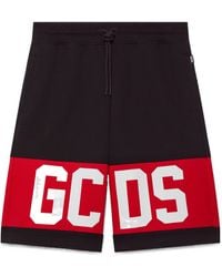 Gcds - Logo Band Drawstring Shorts - Lyst