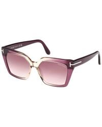 Tom Ford - Logo Sunglasses - Lyst