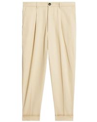 Ami Paris - Drop-Crotch Mid-Rise Trousers - Lyst