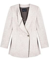 Giorgio Armani - Long-Sleeved Suit Jacket - Lyst