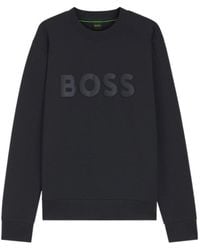 BOSS - Boss Tonal-Logo Crewneck Sweatshirt - Lyst
