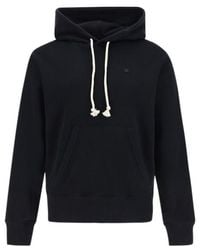 Acne Studios - Logo Patch Drawstring Hoodie - Lyst