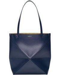 Loewe - Puzzle Fold Medium Top Handle Bag - Lyst