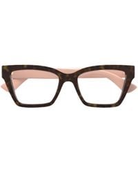 Gucci - Eyewear Square Frame Glasses - Lyst