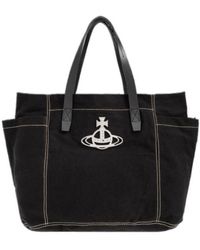 Vivienne Westwood - Henry Logo Tote Bag - Lyst