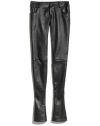 Gucci - Lightweight Stretch Leather Pants - Lyst