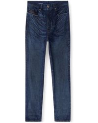 DIESEL - 2023 D-Finitive Tapered Leg Jeans - Lyst