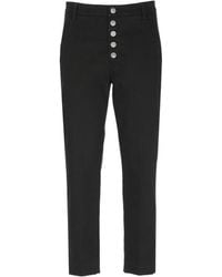 Dondup - Nima Buttoned Trousers - Lyst