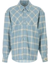 WOOYOUNGMI - Oversized Checked Shirt - Lyst