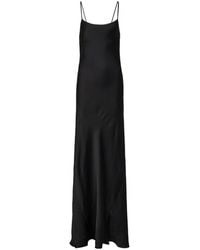 Victoria Beckham - Satin Slip Dress - Lyst