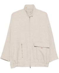 Fabiana Filippi - Zipper Casual Jacket - Lyst