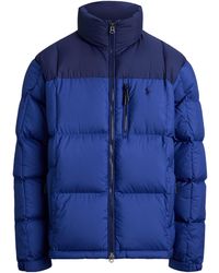 Polo Ralph Lauren - Color-Blocked Down Jacket - Lyst