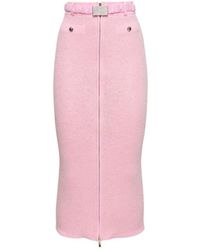 Alessandra Rich - Zipper Skirt - Lyst
