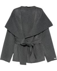Marella - Wool Shawl-Collar Coat - Lyst