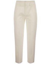 Dondup - Meli Cropped Jersey Pants - Lyst