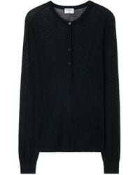 Filippa K - Sheer Buttoned Cardigan - Lyst