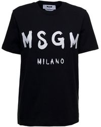 MSGM - An Open-Necked Shirt - Lyst