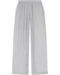 STAUD - Ali Knitted Casual Pants - Lyst