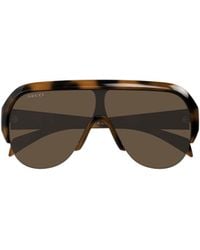 Gucci - Eyewear Shield Frame Sunglasses - Lyst