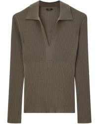 JOSEPH - Long-Sleeved Ribbed Sweater - Lyst