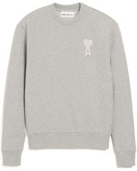 Ami Paris - Ami De Coeur Long Sleeve Sweatshirt - Lyst