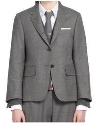 Thom Browne - Single-Breasted Twill Blazer - Lyst