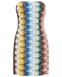 Missoni - Bustier Mini Dress - Lyst