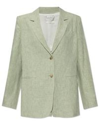 forte_forte - Slub-Texture Blazer - Lyst