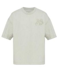 AllSaints - Insignia Logo T-Shirt - Lyst