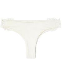 Ermanno Scervino - Fringed Lace Briefs - Lyst